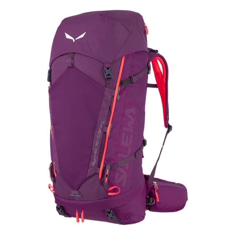 Vaellusreppu Salewa ALPTREK 50 +10 BP WS (Tummanvioletti) Naiset