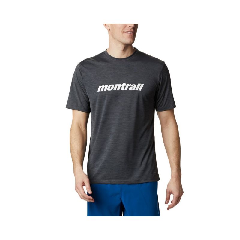 T-shirt de trail COLUMBIA Trinity Trail (black, Race Day) Homme