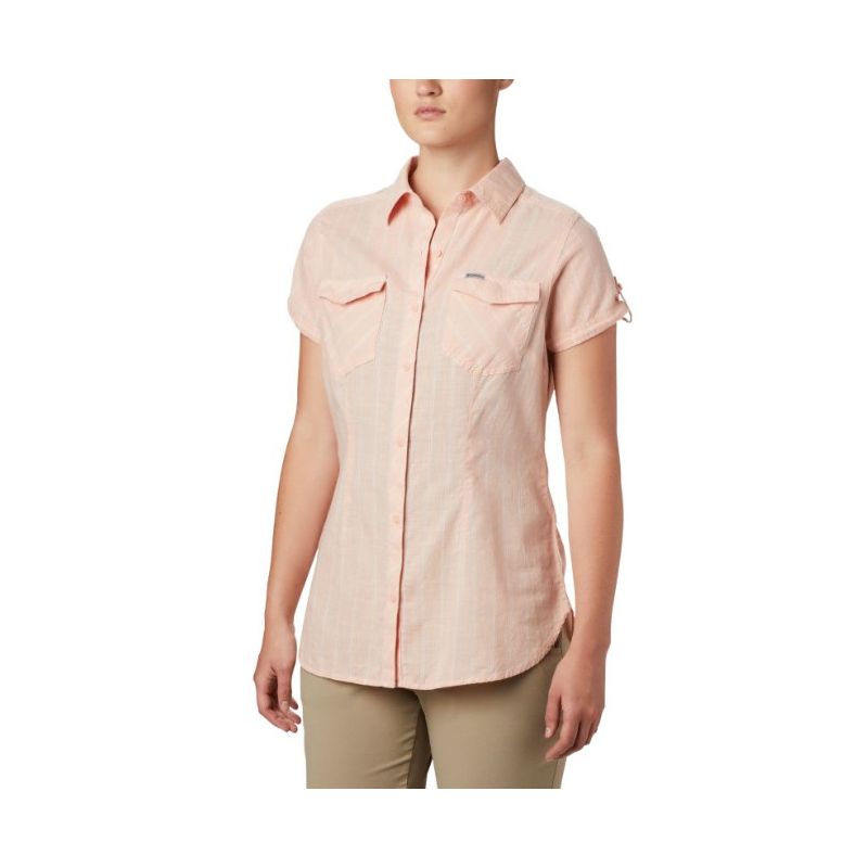 Shirt met korte mouwen Columbia Camp Henry II (peach Cloud) Dames