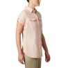 Columbia Camp Henry Ii Ss Shirt-peach Cloud Str