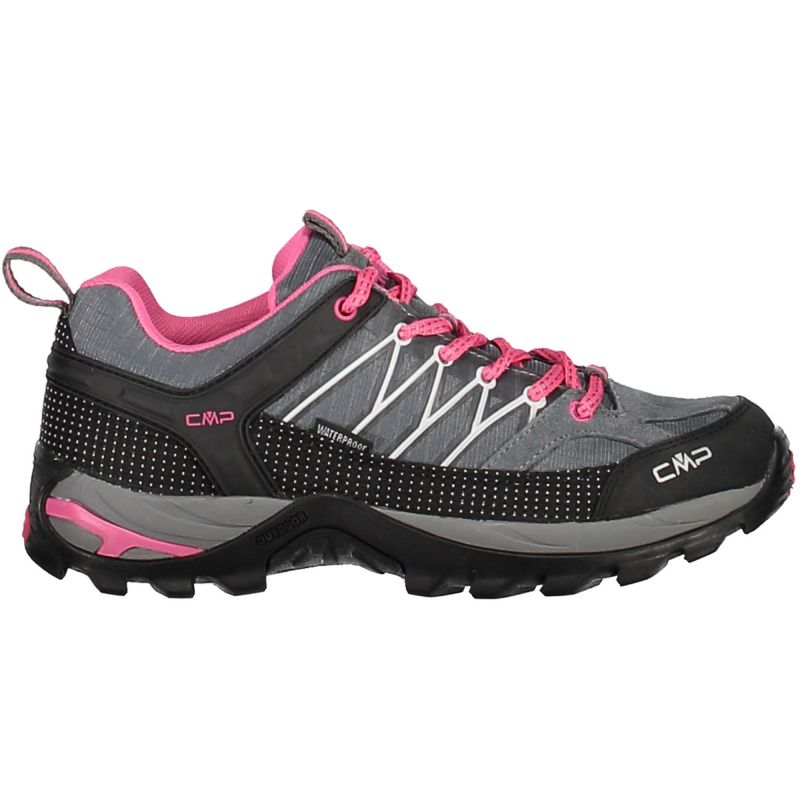 Tursko CMP RIGEL LOW WP (Grey Fuxia Ice) kvinne