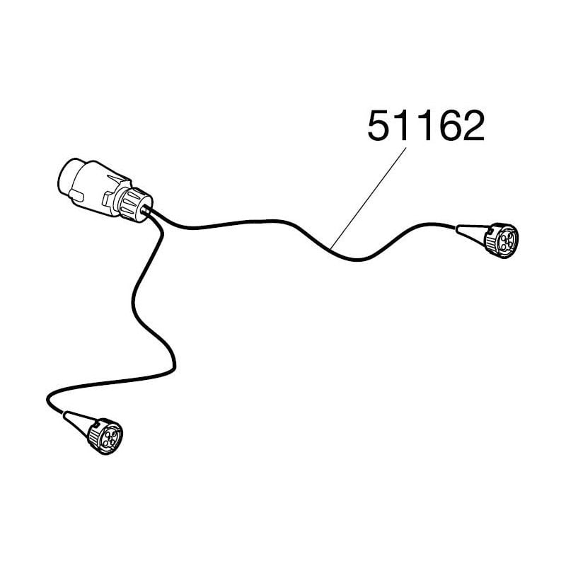 Cables de conexión de pilotos traseros Ridon 9503 Thule