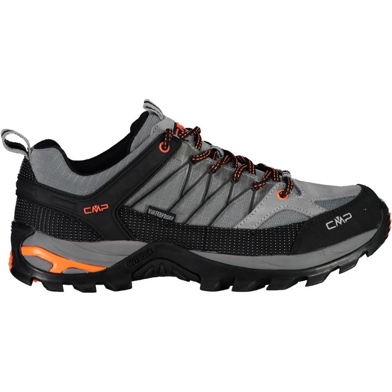 Hiking shoes CMP RIGEL LOW WP (Cemento nero) man