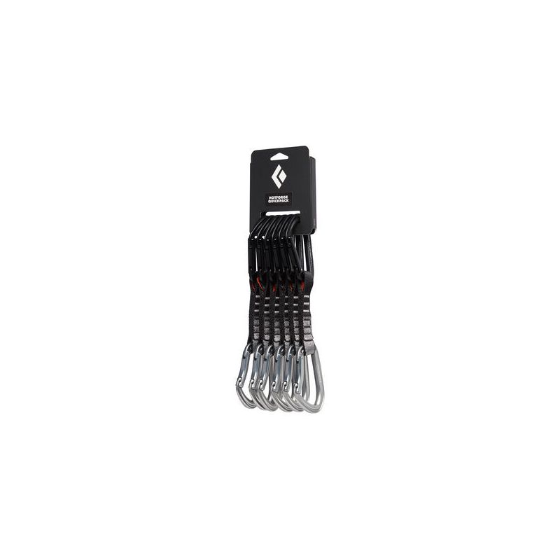 Pack dégaines BLACK DIAMOND Hotforge Quickdraw Quickpack 12cm (Light gray)