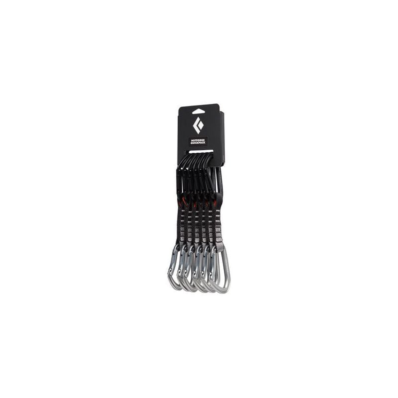 Pack dégaines Black Diamond Hotforge Quickdraw Quickpack 12cm (Light gray)