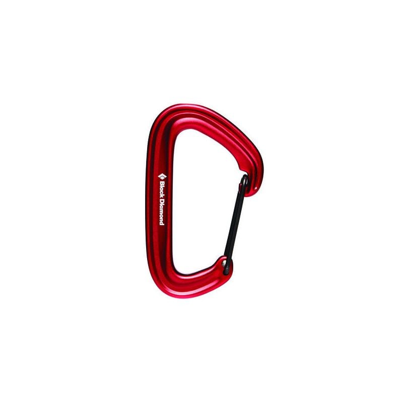 Moschettone Black Diamond Litewire (rosso)