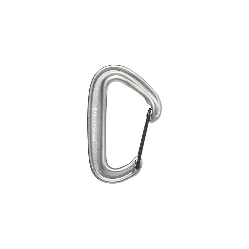 Carabiner Black Diamond Miniwire Carabiner (vaaleanharmaa)