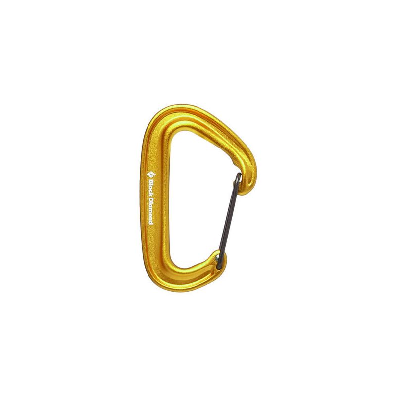 Black Diamond Miniwire Carabiner (Yellow)