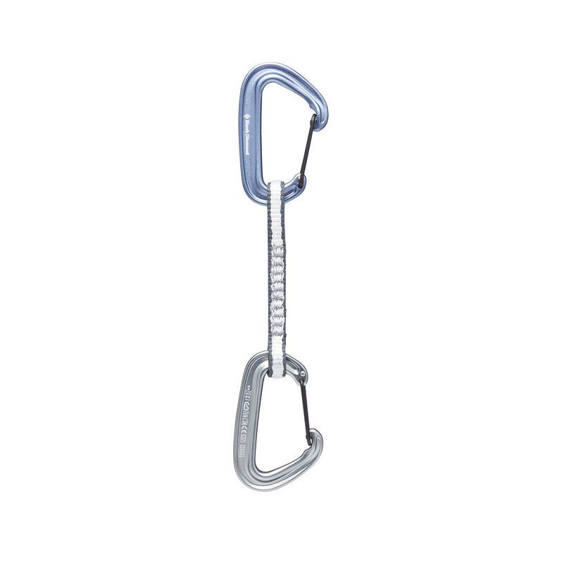 Quickdraw Black Diamond Miniwire Quickdraw 12cm (Grijs/Wit)