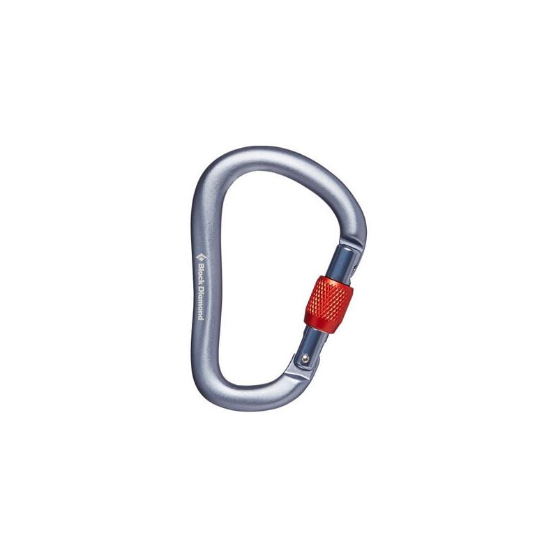 Mosquetón Black Diamond Rocklock Screwgate Carabiner (Gris)