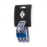 Carabiners Black Diamond Hotforge Screwgate Carabiner - Pack 3 (Harmaa)