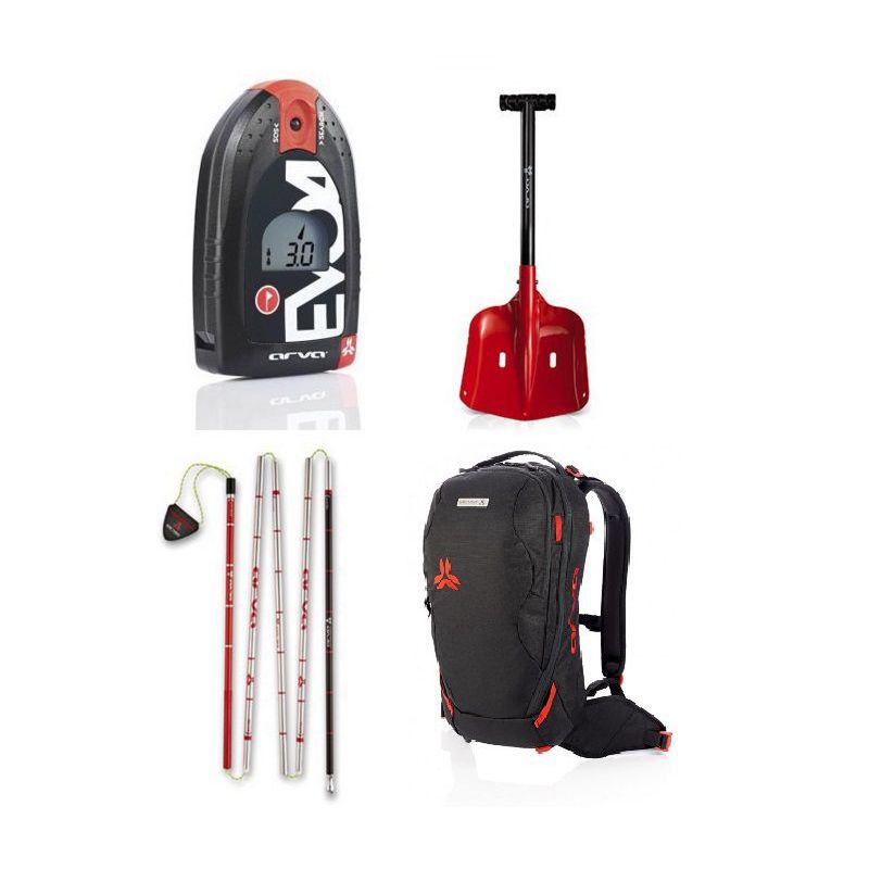 DVA-pakke Arva + spade + sonde + taske