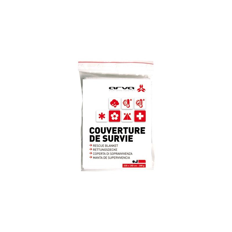 Manta de supervivencia Oro 60 GR Arva