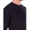 Couche de base Mens 175 Everyday Ls Crewe Icebreaker (midnight Navy)