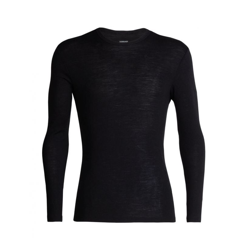 Men's underwear Icebreaker Merino 175 Everyday Ls Crewe (Black)