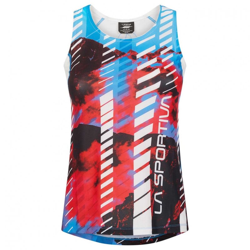 La Sportiva Sky Tank W (Malibu Blue / Hibiscus) vrouw