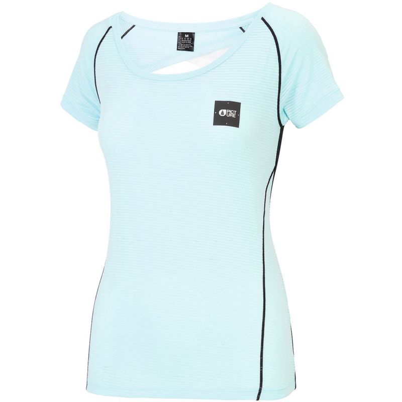T-shirt Picture Milli Tech Tee (Eisblau) Frauen
