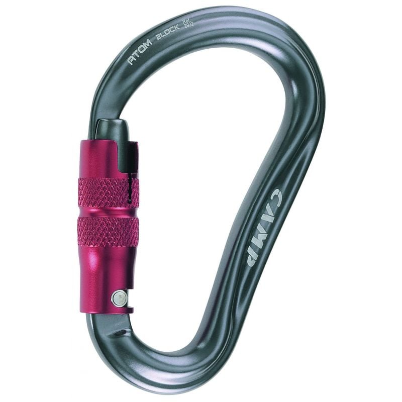 HMS-Karabiner Camp Atom 2Lock (Pink)