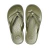 Crocs Crocband™ Flip (Army Green White)