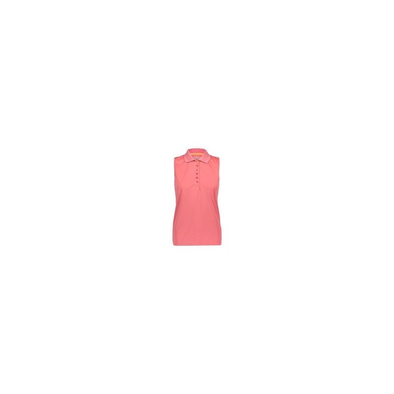 CMP KVINNE POLO ERMELøs (glans) femme