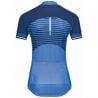 Stand-up Collar S/s Full Zip Zeroweight Odlo (amparo Blue - Diving Navy)