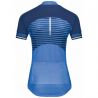 Stand-up Collar S/s Full Zip Zeroweight Odlo (amparo Blue - Diving Navy)