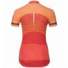 Stand-up Collar S/s Full Zip Zeroweight Odlo (hot Coral - Papaya)