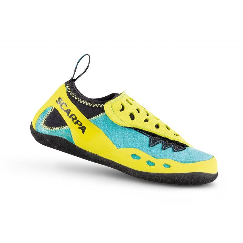 Chausson d'escalade Scarpa Piki (Yellow) Enfant