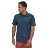 Chemise Ms Go To Shirt Patagonia (Palm of my heart dino white)