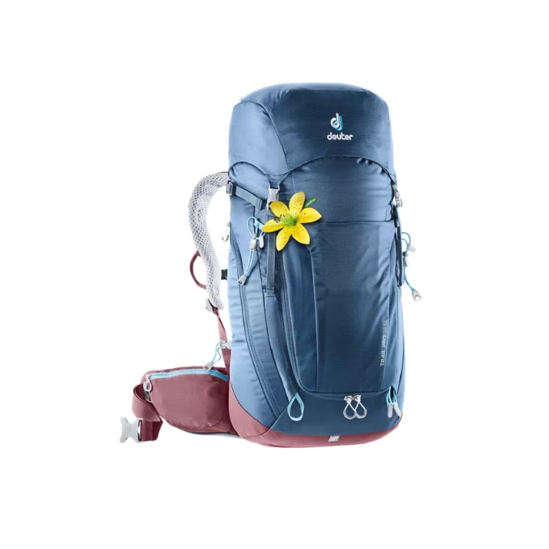 Backpack Deuter Trail Pro 34 SL (midnight-maron) - Woman