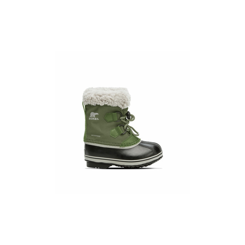 Sorel Yoot Pac Nylon After Ski Boots (Hiker Green) - bambini