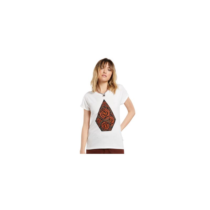 Maglietta Volcom Radical Daze (Star White) da donna