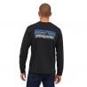 M's L/s P-6 Logo Responsibili-tee Black