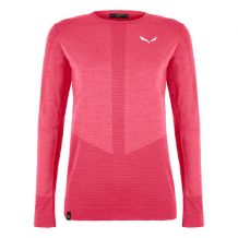 W Zebru Responsive L/s Tee Salewa virtual pink
