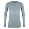 Top técnico Salewa Zebru Responsive L/s Tee (piedra de sílex) hombre