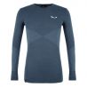 M Zebru Responsive L/s Tee Salewa dark denim