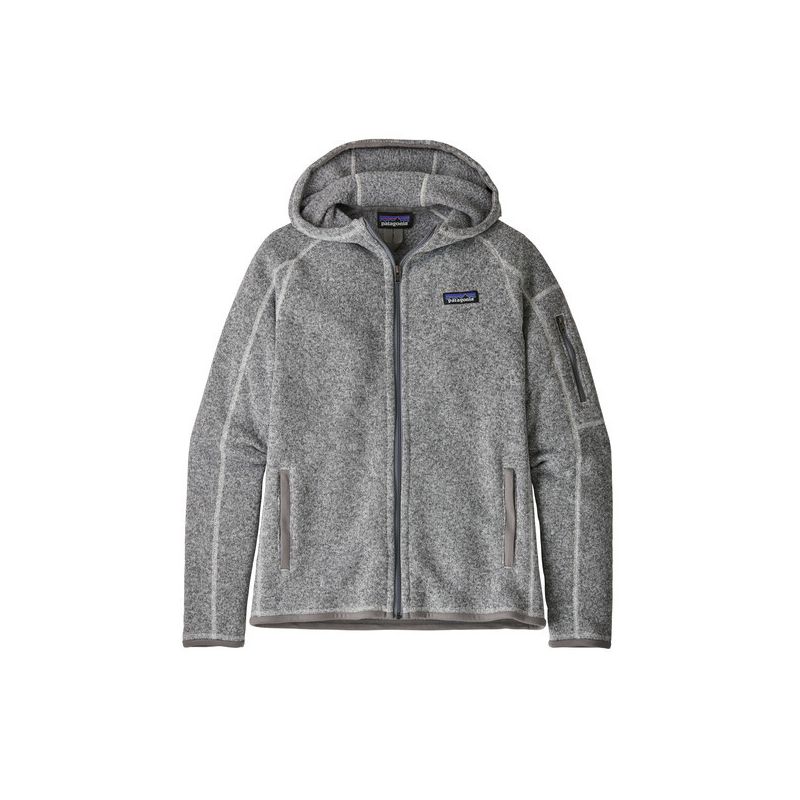 Patagonia Better Sweater (Birch White) Fleece med huva för kvinnor