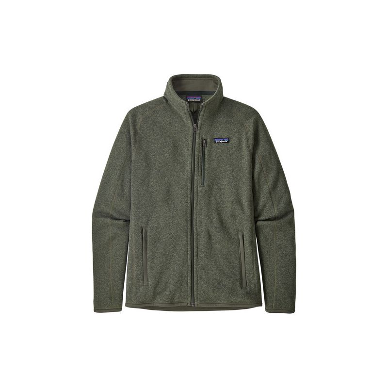 Miesten vetoketjullinen takki Patagonia Better Sweater (Industrial Green)