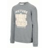Pull Picture Spokane Crew (Dark Grey Melange) homme