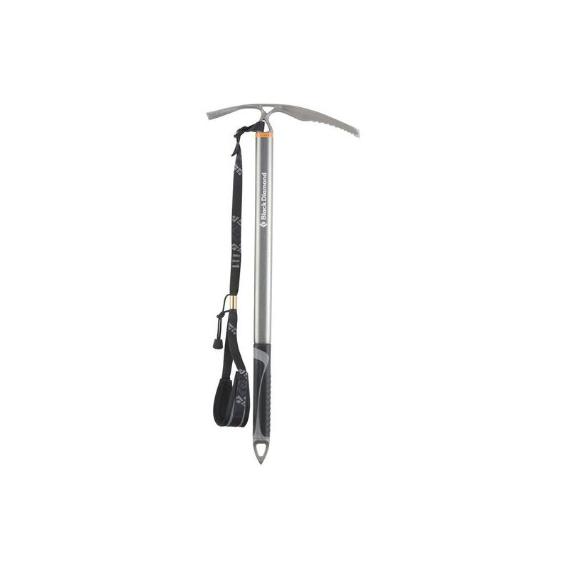 Black Diamond Raven Bergsteigeraxt mit Griff (graues Metall)