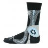 Chaussette de randonnée Run-Recycled La Chaussette de France (Gris/Bleu)