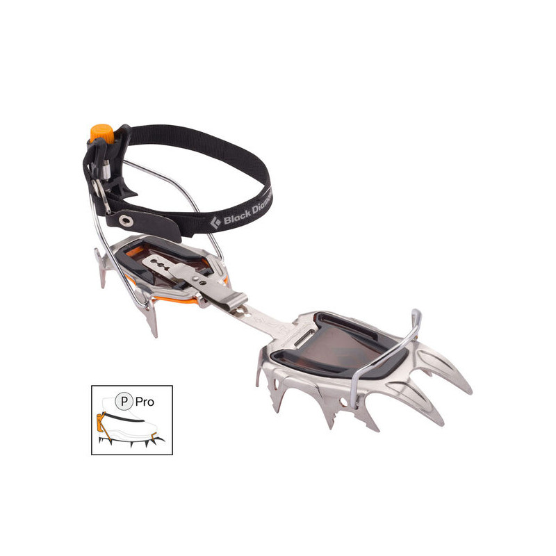 Nastat Black Diamond Sabretooth Pro (musta/harmaa)