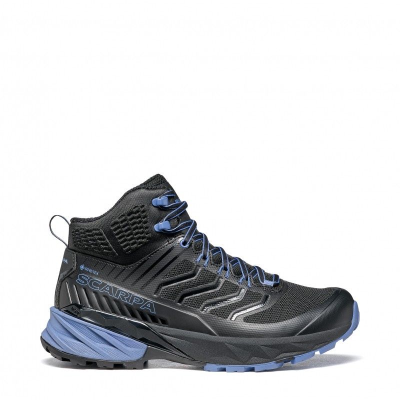 Turstøvler for kvinner Scarpa Rush Mid GTX Wmn (BLACK PROVENCE)