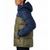 Doudoune Columbia Pike Lake Hooded (Stone Green/Collegiate Navy) Homme