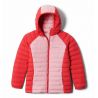 Giacca con cappuccio Columbia Girls Powder Lite (nero) ragazza