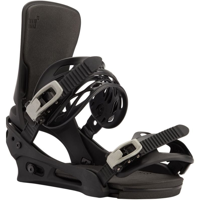 Fijación de snowboard Burton Cartel (Negro)