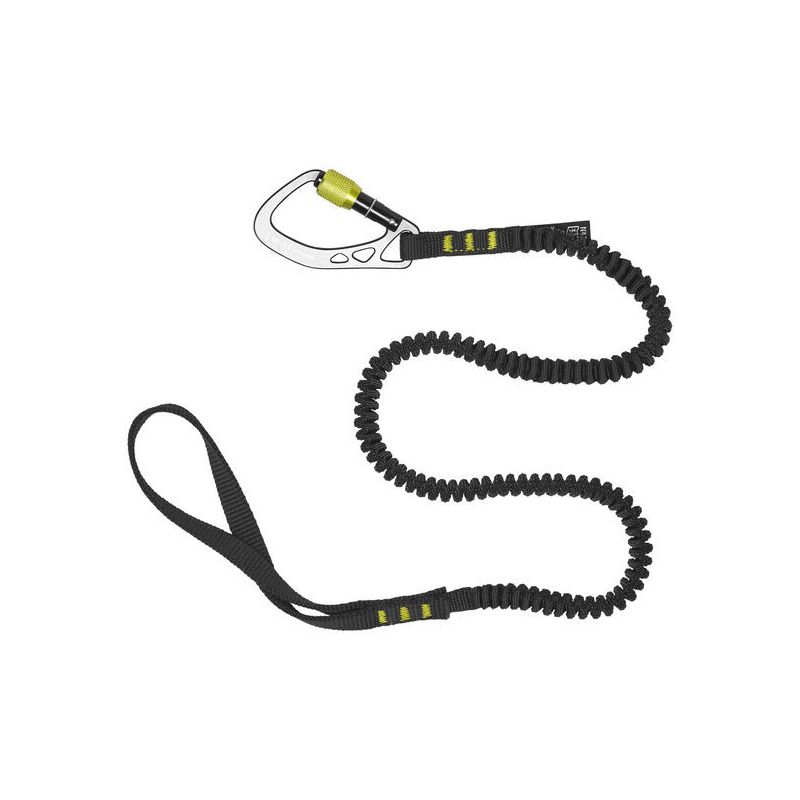 Jatkettava jääaksen hihna Black Diamond Slinger Leash (musta)