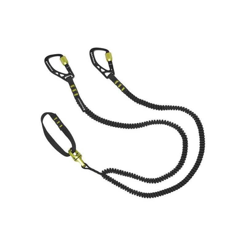 Elastiske isøkleremme Black Diamond Spinner Leash (sort)