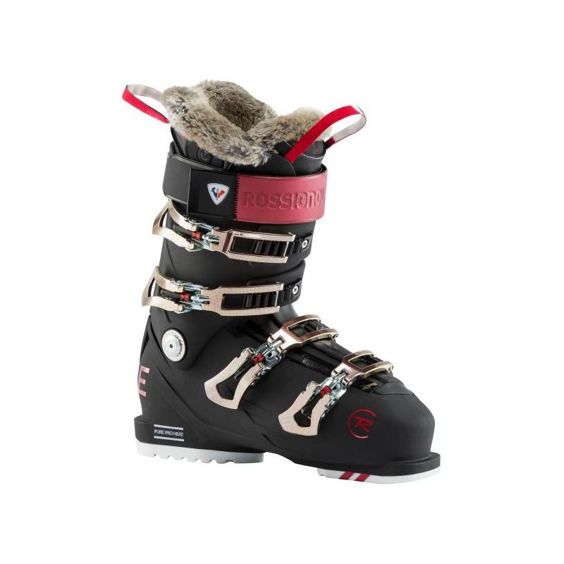 Ski schoenen Rossignol Pure Pro Heat 100 (Night Black) dames