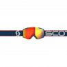 Maschera Scott Shield (Retro Blu/Rosso/Rosso/Cromo Rosso Aumentativo)